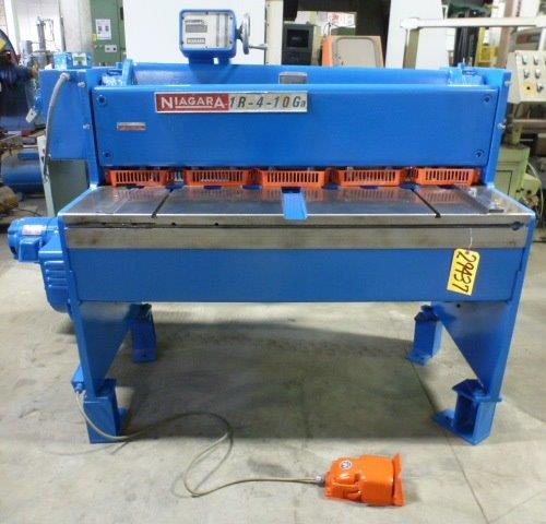 10 GA x 4' NIAGARA ... SHEET METAL SHEAR